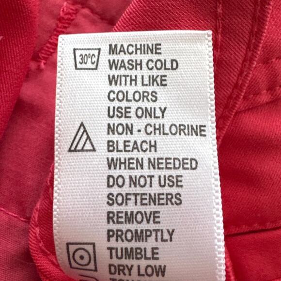 Pebble Beach Performance Womens Golf Shorts Neon Watermelon Size 6 Golfwear - Picture 8 of 8